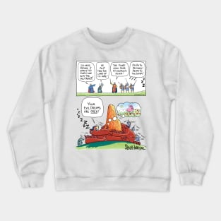 Slack Wyrm #47 - Evil dreams Crewneck Sweatshirt